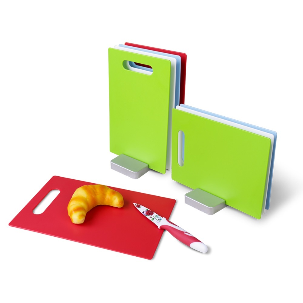 Cutting board set with Standing
